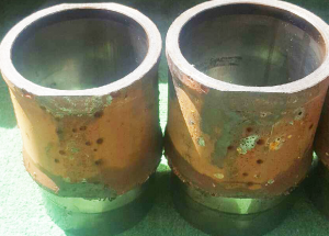 Cavitation et corrosion dynamique sur une chemise de cylindre